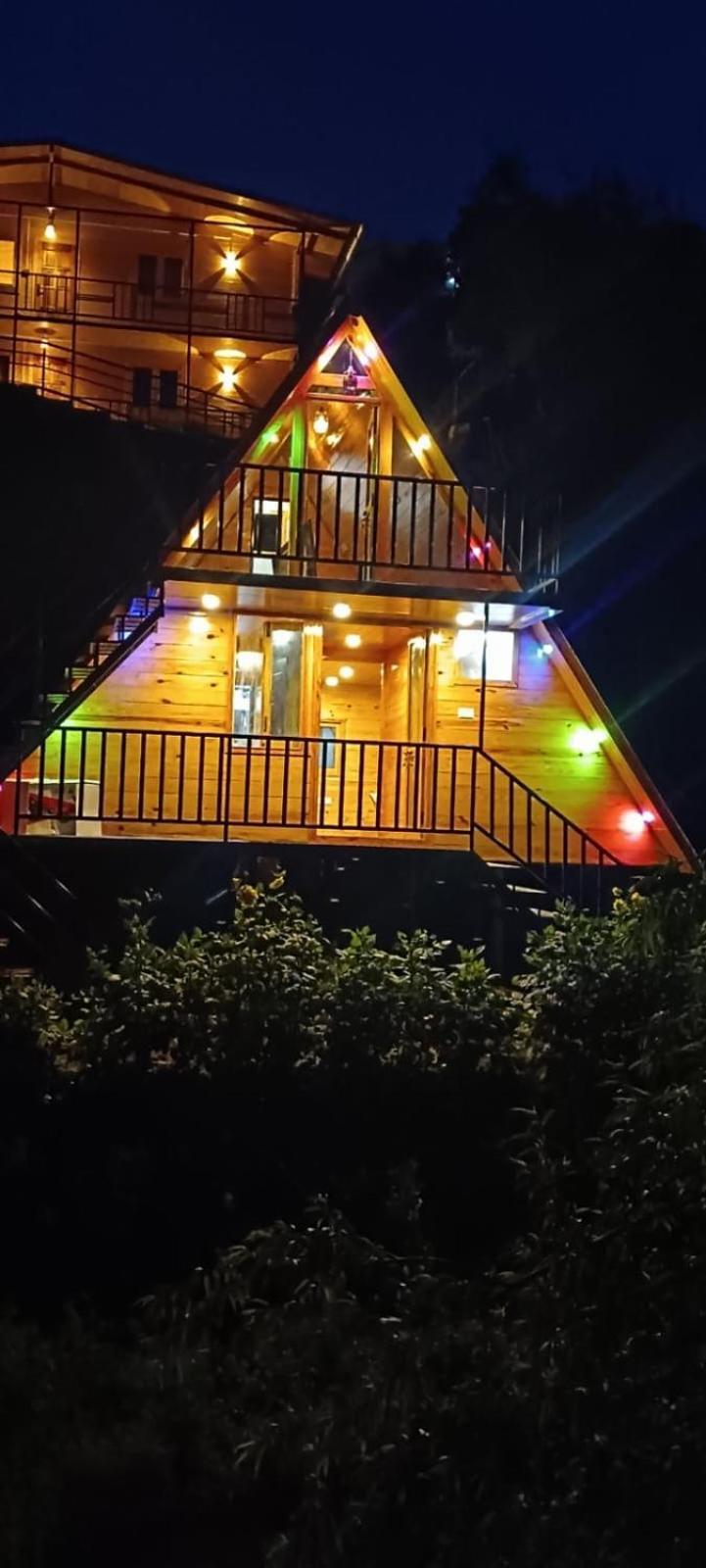 Magica Mount A Frame Wood House Villa Kodaikanal Buitenkant foto