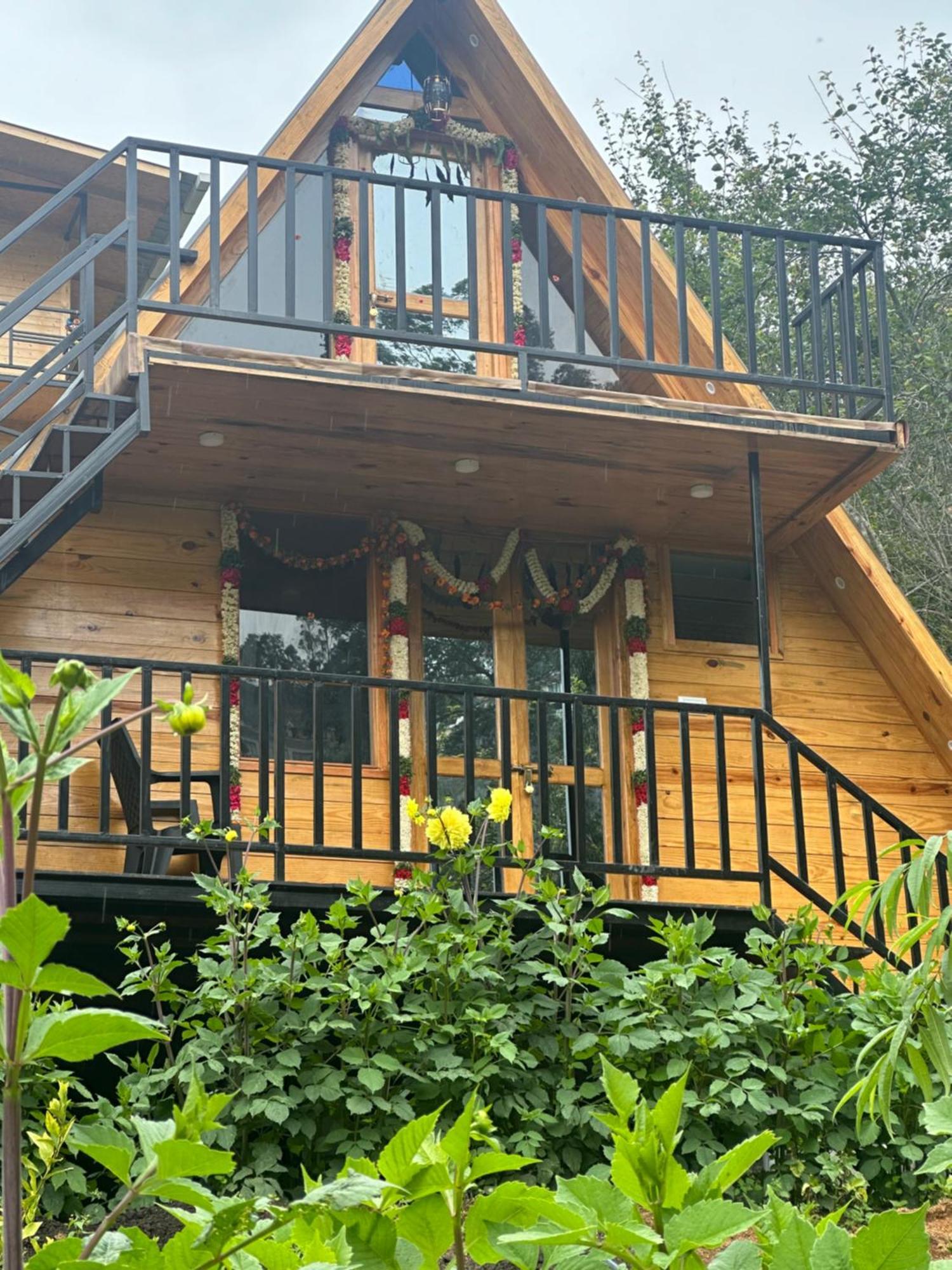 Magica Mount A Frame Wood House Villa Kodaikanal Buitenkant foto